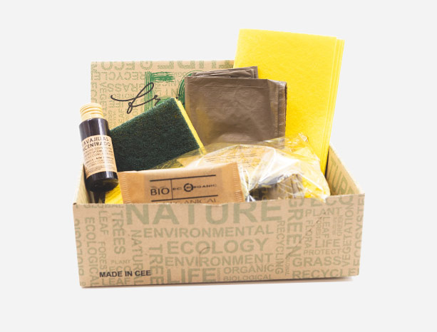Kit de Bienvenida productos de limpieza para alojamientos Essensix 03